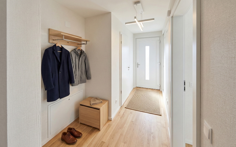 Reihenhäuser Arsten Flur KI